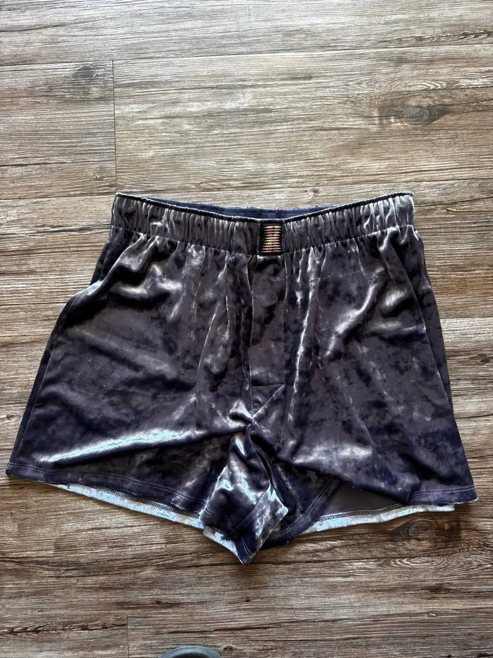 Savage X Fenty Crushed Velvet Boxer Shorts
